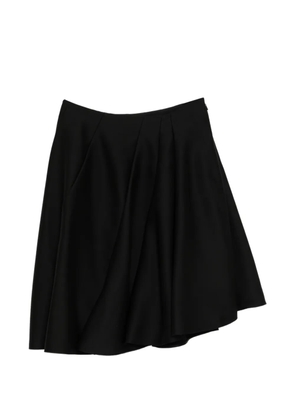 JNBY asymmetric pleated skirt - Black