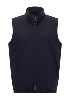 Boggi Milano zip-front gilet - Blue
