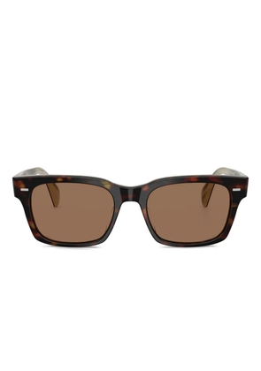 Oliver Peoples square-frame sunglasses - Brown