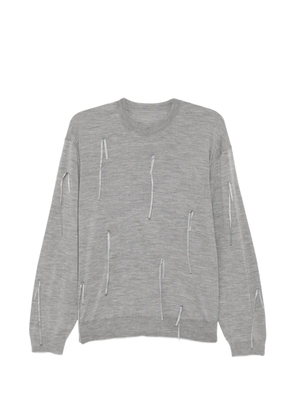 JNBY fringed T-shirt - Grey