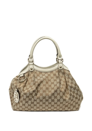Gucci Pre-Owned small Sukey monogram-pattern tote bag - Neutrals