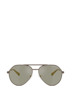 Michael Kors Brentwood navigator-frame sunglasses - Grey