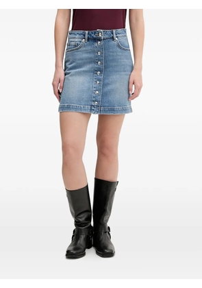 HUGO buttoned denim mini skirt - Blue