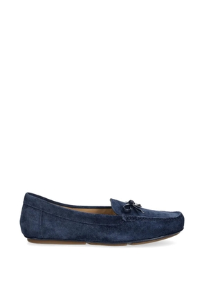 Michael Michael Kors Juliette bow-detail loafers - Blue