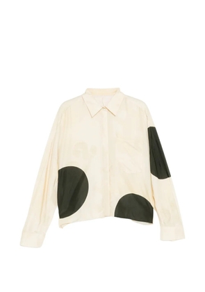 LESS polka-dot shirt - Neutrals