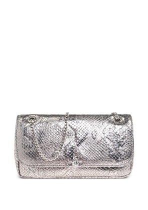 Vivienne Westwood Orb-plaque cross body bag - Silver