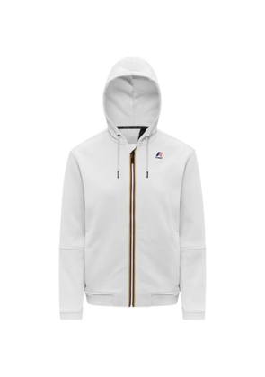 K-Way Prosper hooded zip prosper sweater - White