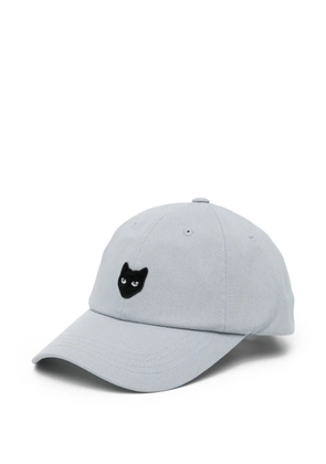 SONGZIO panther-patched ball cap - Blue