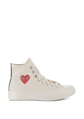 Comme Des Garçons Play x Converse Chuck 70 heart-motif hi-top sneakers - Neutrals