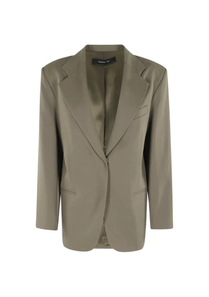 Federica Tosi buttoned blazer - Green