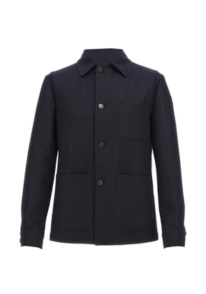 Corneliani button-up pocket-details jacket - Blue