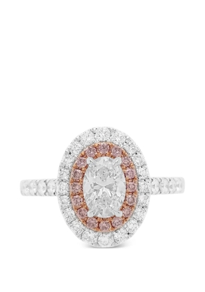 HYT Jewelry diamond cocktail ring - Silver