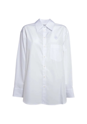 Seafarer chest-pocket shirt - White