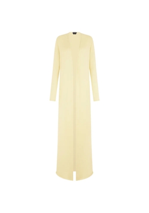 TOM FORD longline cardigan - Yellow