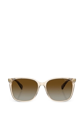 Polo Ralph Lauren transparent square-frame sunglasses - Neutrals