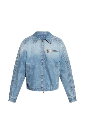 Versace zip-pocket jacket - Blue