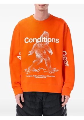 Nike Tuff Fleece crew-neck sweatshirt - Orange