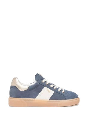NERO GIARDINI suede lace-up sneakers - Blue