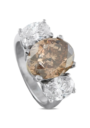 LB Exclusive embellished diamond ring - Silver