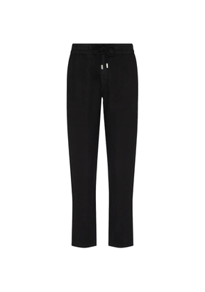 Vilebrequin drawstring regular-fit trousers - Black