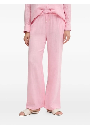 Melissa Odabash Krissy drawstring trousers - Pink