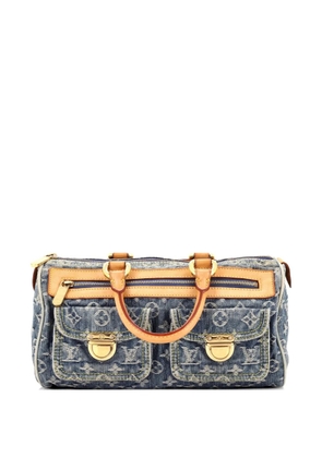 Louis Vuitton Pre-Owned Neo Speedy Bag Denim handbag - Blue