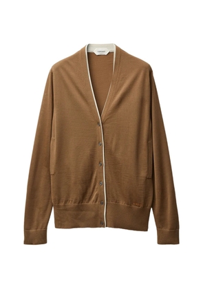 Versace V-neck cardigan - Brown