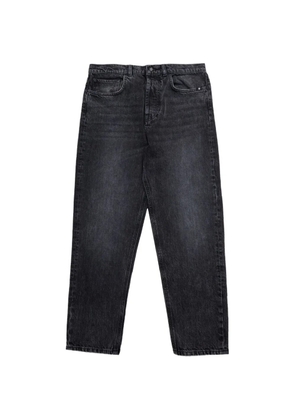 AMISH belt-loops trousers - Black