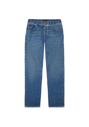 Alanui fringed jeans - Blue