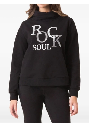 DIMENSIONE DANZA zip-detail embellished knitwear - Black