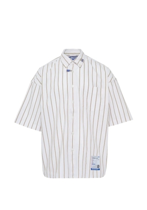 Maison MIHARA YASUHIRO striped shirt - White