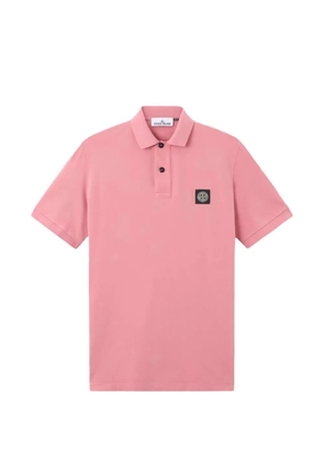 Stone Island short-sleeve polo shirt - Pink