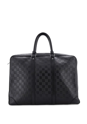 Louis Vuitton Pre-Owned Porte-Documents Voyage Briefcase Damier Infini Leather PM business bag - Black