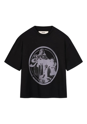 ROUGH. Singer Ad t-shirt - Black