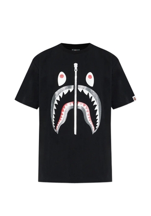 A BATHING APE® shark graphic T-shirt - Black
