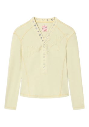 Miss Sixty V-neck top - Yellow