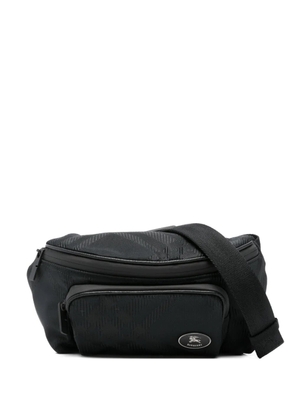 Burberry patterned clutch bag - Black