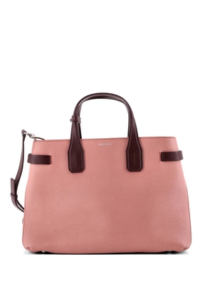 Burberry Pre-Owned Banner NM Leather Medium tote bag - Pink