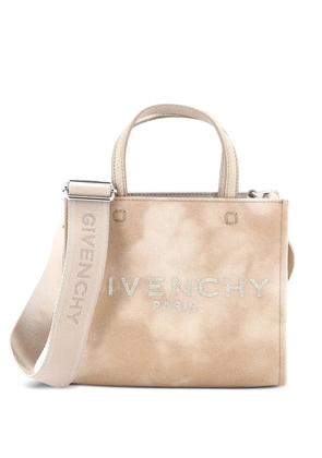Givenchy Pre-Owned G- Canvas Mini tote bag - Neutrals