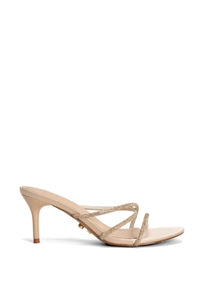 TWENTY FOURHAITCH crystal-embellished strap sandals - Gold