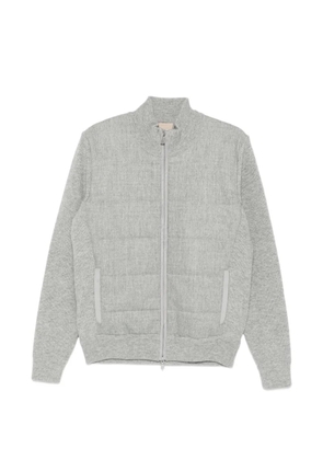 Gran Sasso zip-fastening quilted jacket - Grey