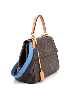 Louis Vuitton Pre-Owned Cluny Top Handle Bag Monogram Canvas MM shoulder bag - Brown