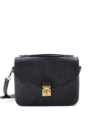 Louis Vuitton Pre-Owned Pochette Metis Monogram Empreinte Leather crossbody bag - Black