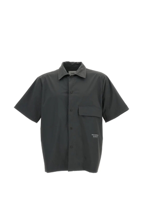 Pas Normal Studios chest-pocket short-sleeve shirt - Grey