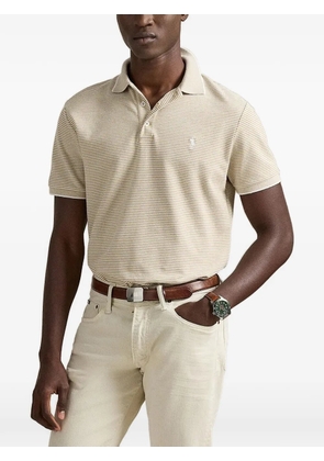 Polo Ralph Lauren striped-pattern polo shirt - Neutrals