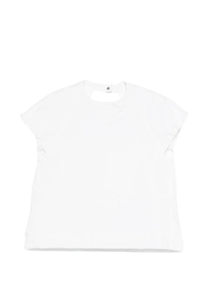 sacai crew-neck T-shirt - White