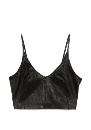 Rick Owens V-neck top - Black