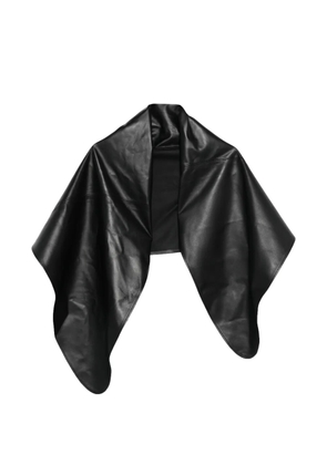 TOTEME leather scarf - Black