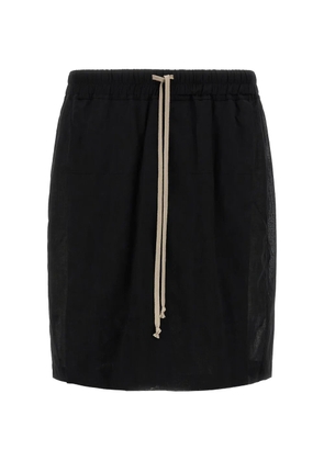Rick Owens drawstring-waist shorts - Black