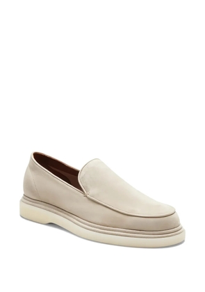 Fratelli Rossetti leather loafers - Grey